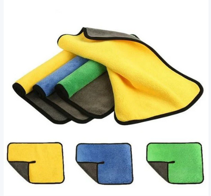 Double Side Microfiber Cloth (Pack of 2)