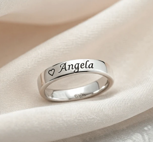 Custom Name Ring