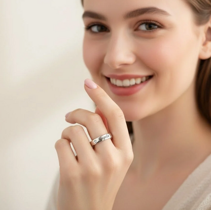 Custom Name Ring