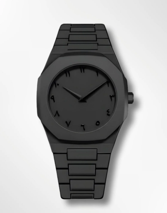 Stainless Steel Arabic Watch