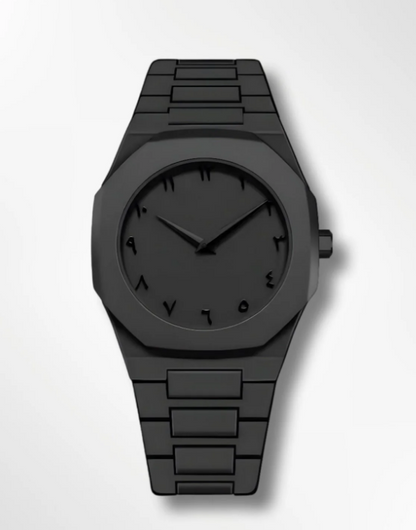 Stainless Steel Arabic Watch