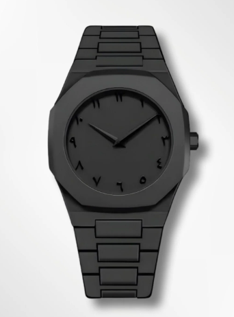 Stainless Steel Arabic Watch