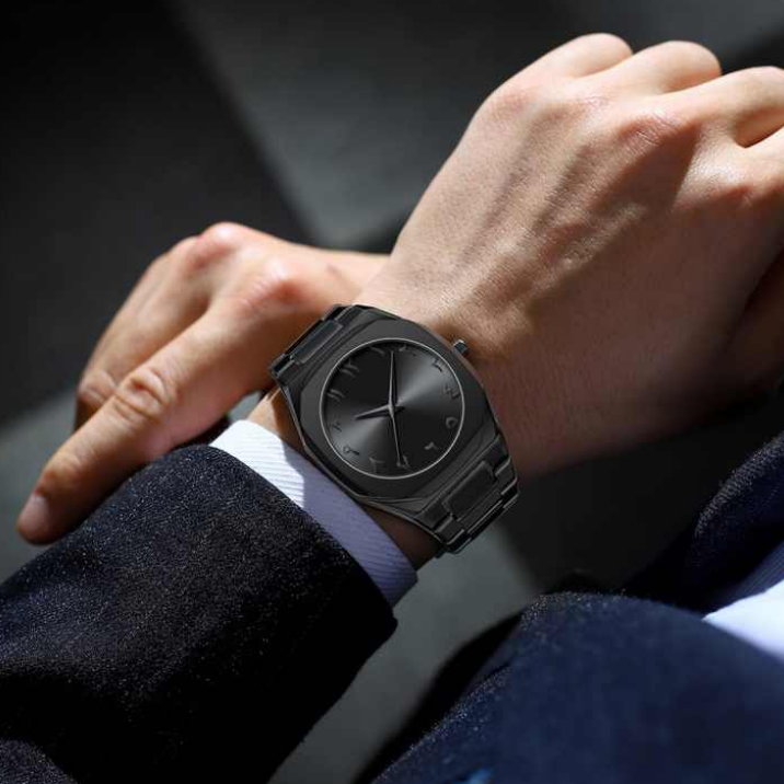 Stainless Steel Arabic Watch